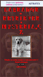 Mobile Screenshot of labrador-retriever.mysteria.cz