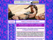 Tablet Screenshot of kaira.mysteria.cz