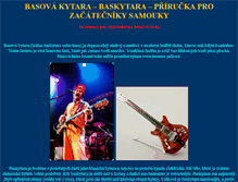 Tablet Screenshot of baskytara.mysteria.cz