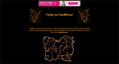 Desktop Screenshot of linel.mysteria.cz