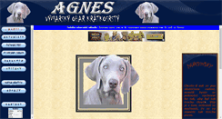 Desktop Screenshot of agnes.mysteria.cz