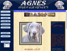 Tablet Screenshot of agnes.mysteria.cz