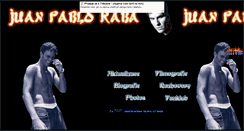 Desktop Screenshot of juanpabloraba.mysteria.cz