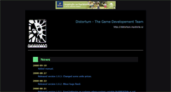 Desktop Screenshot of distortum.mysteria.cz