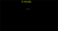 Desktop Screenshot of itmajak.mysteria.cz