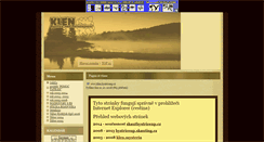 Desktop Screenshot of klen.mysteria.cz