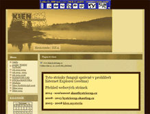 Tablet Screenshot of klen.mysteria.cz