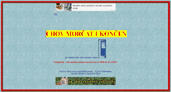 Desktop Screenshot of chlupacek.mysteria.cz
