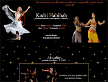 Tablet Screenshot of kadrihabibah.mysteria.cz