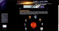 Desktop Screenshot of planety.mysteria.cz