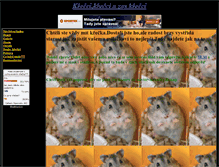 Tablet Screenshot of krecci.mysteria.cz