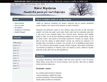 Tablet Screenshot of marv.mysteria.cz